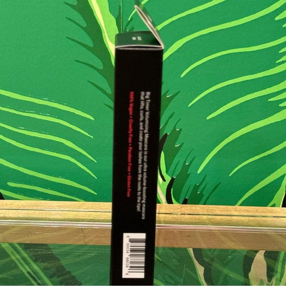 The Lip Bar Big Timer Volumizing Mascara Black NWT